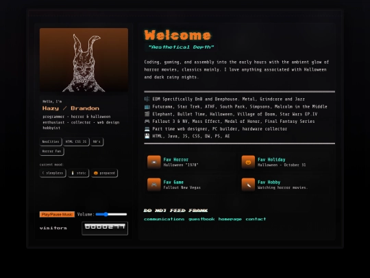 pages/info/about screenshot