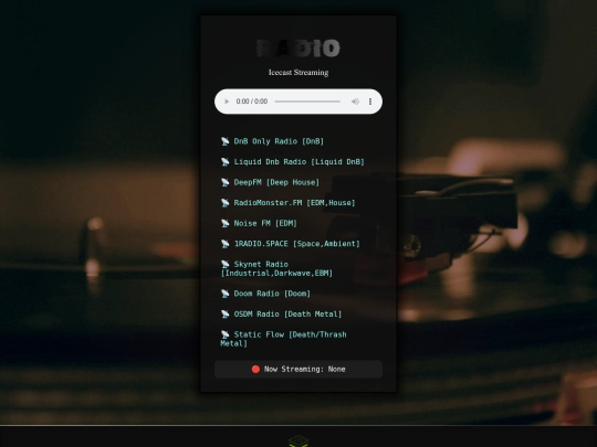 pages/media/radio screenshot