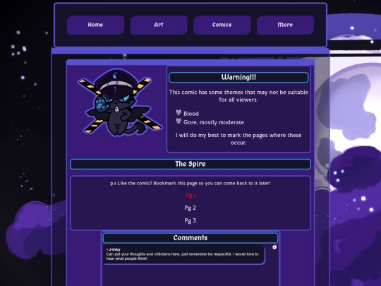 the_spire_comic screenshot