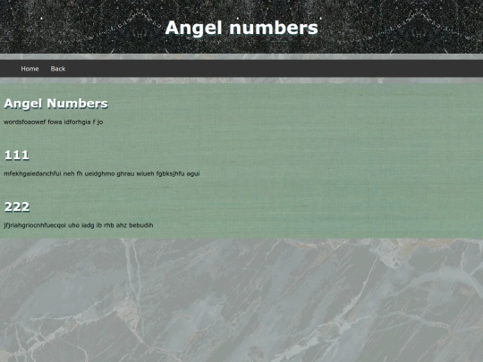 Numbers/Anum screenshot