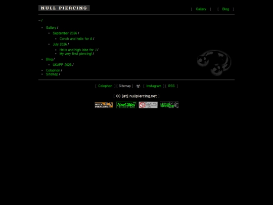 sitemap screenshot