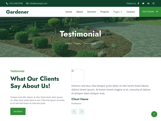 testimonial screenshot