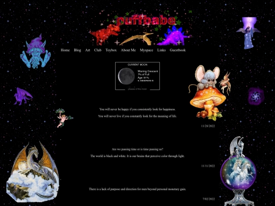 blog screenshot