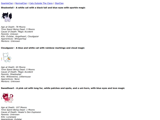 Other Groups/StarClan screenshot