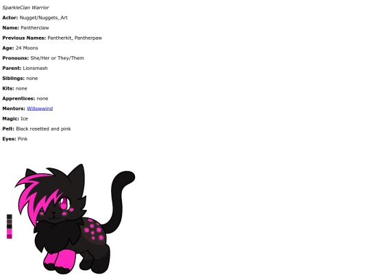 Pages/pantherclaw screenshot