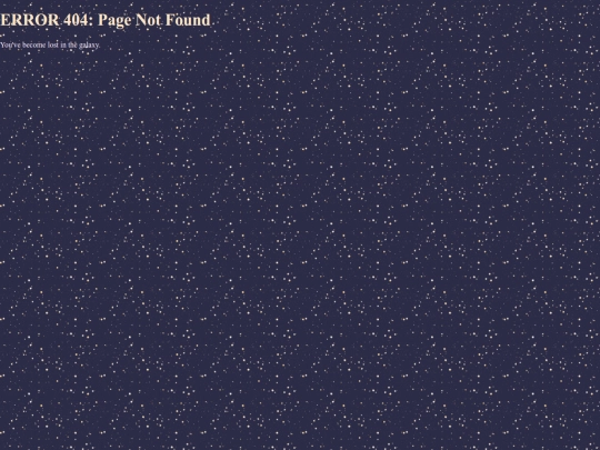 not_found screenshot