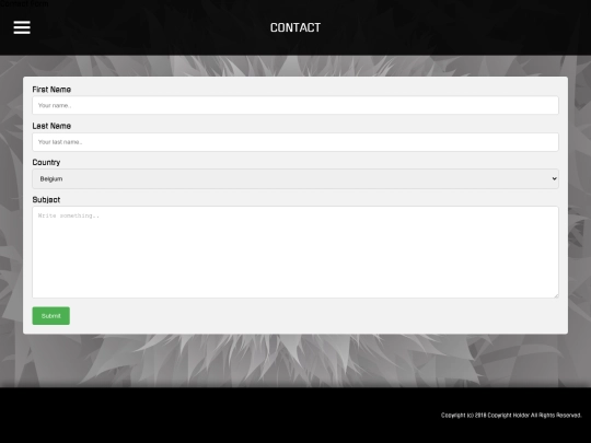 contact screenshot