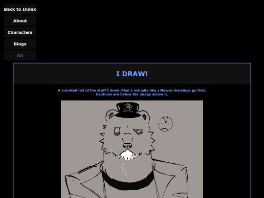 artpage screenshot