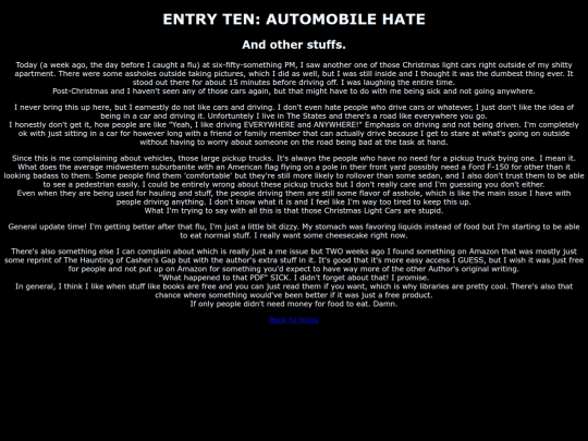 blorgs/Entry10 screenshot