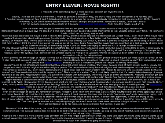 blorgs/Entry11 screenshot