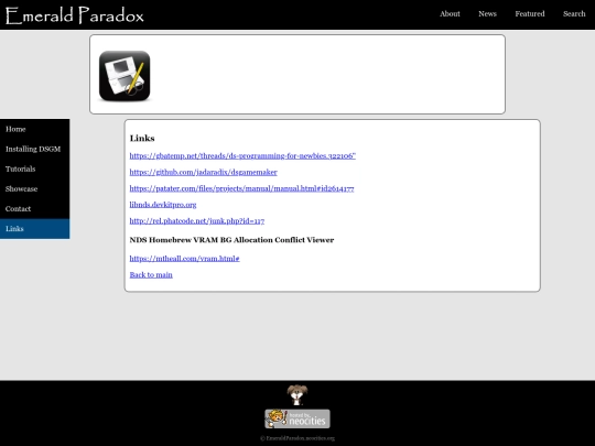 dsgm/links screenshot
