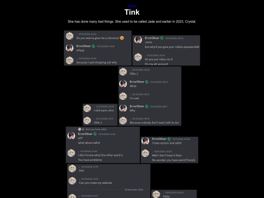 exposing/tink screenshot
