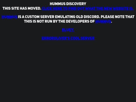 hummus-discovery screenshot