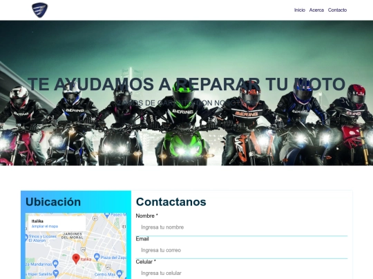 contacto screenshot