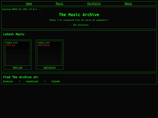 music screenshot