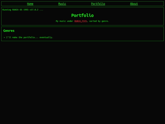 portfolio screenshot
