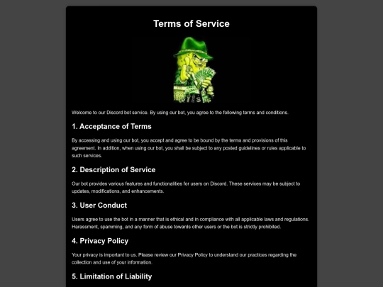 tos screenshot