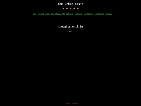 thoughts_on_life screenshot