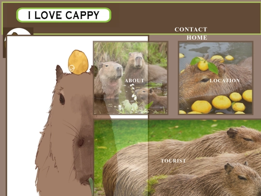 Project1/capyweb screenshot