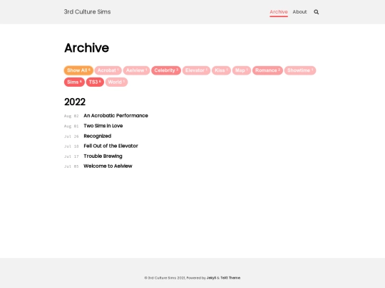 archive screenshot