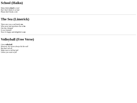 tealmissionpoetry screenshot