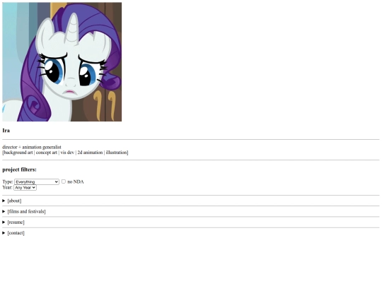 Info screenshot