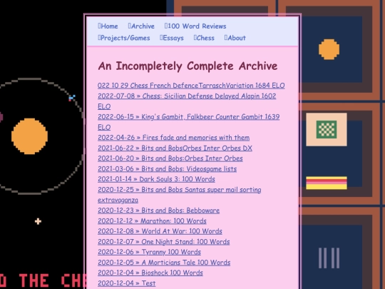 archive screenshot