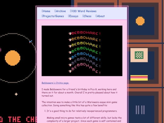 posts/2020-12-23-Bits-and-Bobs:-Bebboware screenshot