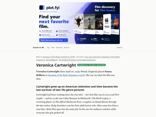 couchto4k/p/veronica-cartwright screenshot