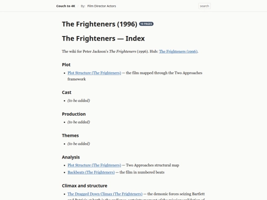 frighteners-site/frighteners screenshot