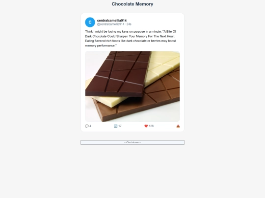 gss2/chocolate-memory screenshot
