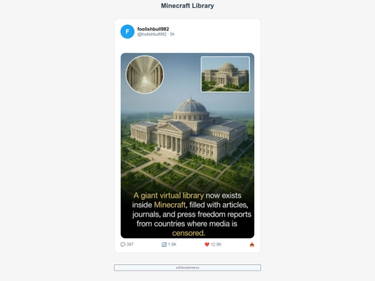 gss2/minecraft-library screenshot