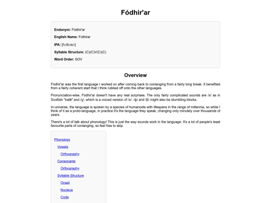 conlangs/fodhirar screenshot