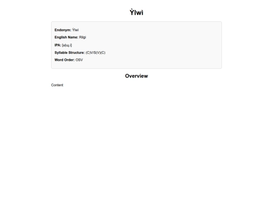 conlangs/ylwi screenshot