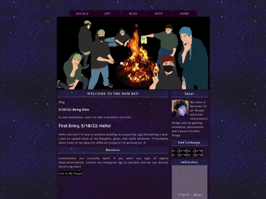 domdenblog screenshot