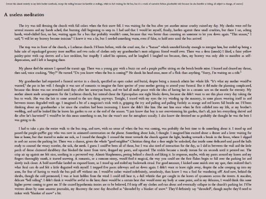 writings/aum screenshot