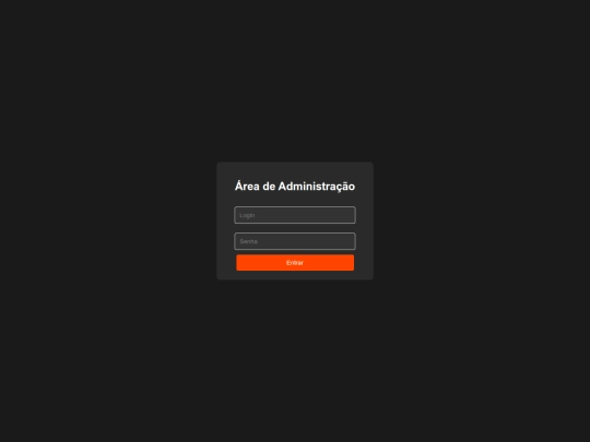administration screenshot