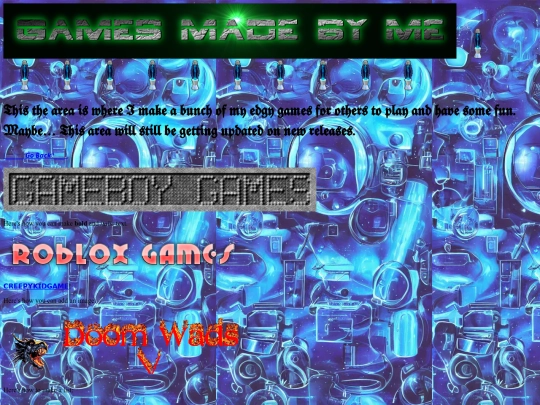 Games screenshot