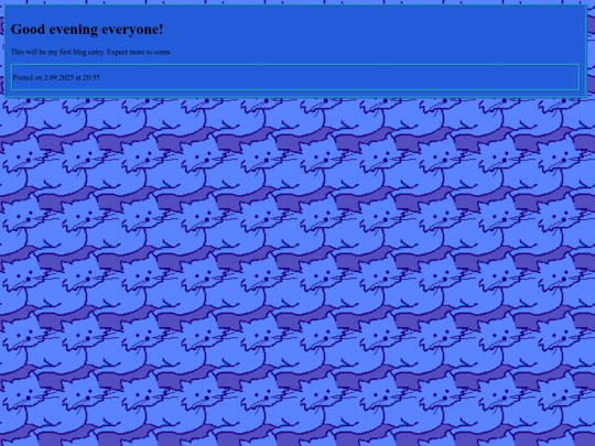 blog screenshot