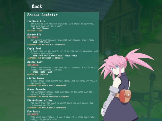 titles/presea screenshot