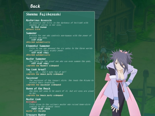 titles/sheena screenshot