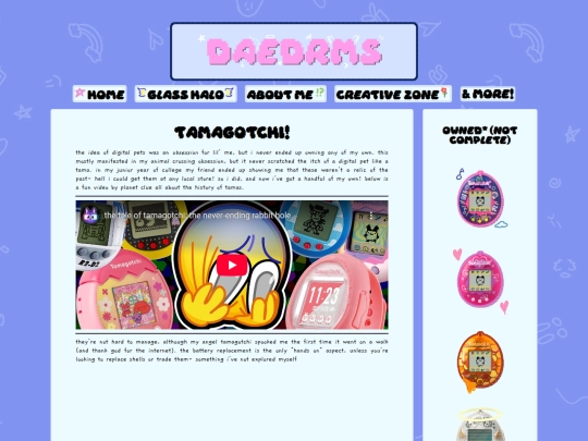 angel/tamagotchi screenshot