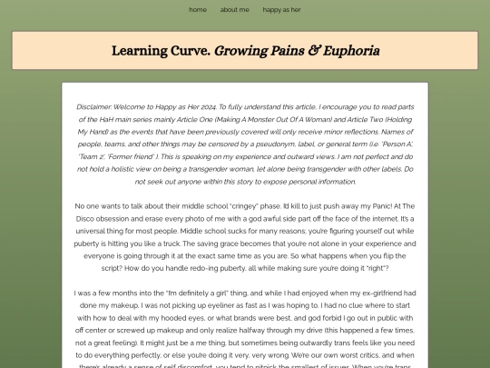 learningcurve screenshot
