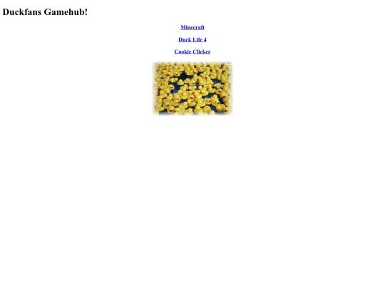 duckgamehub screenshot