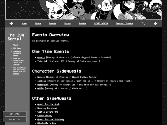 overview/events screenshot