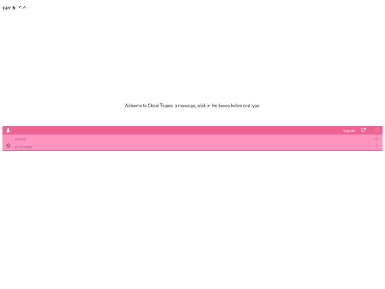 chatbox screenshot