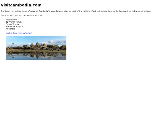 visitcambodia screenshot