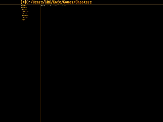 cafe/games/shooters screenshot
