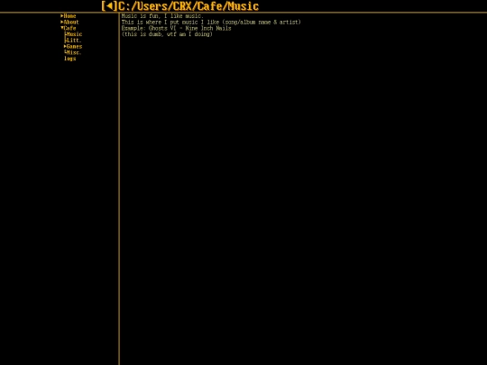 cafe/music screenshot