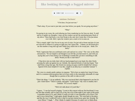 foggedmirror screenshot